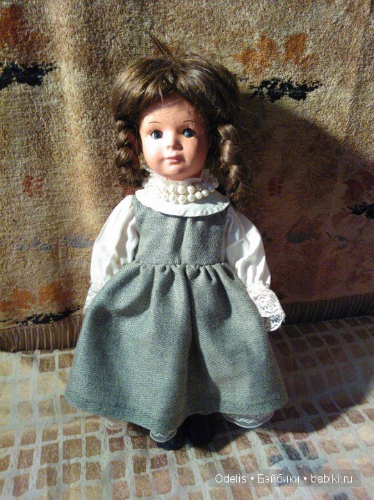 Шарлотта. Перерисовка, реставрация винтажной куклы (фото 5)