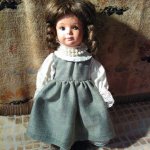Шарлотта. Перерисовка, реставрация винтажной куклы
