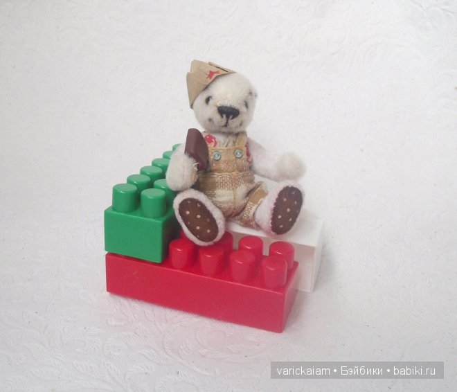 Мишка Вовка. Игрушки своими руками (фото 7)