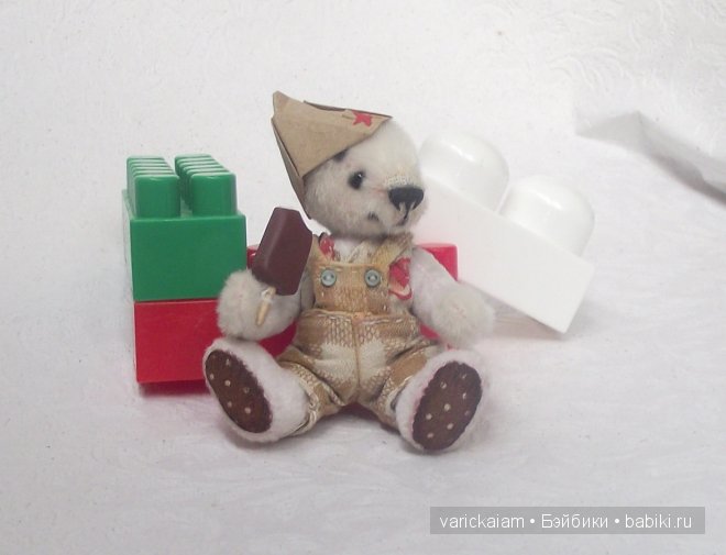 Мишка Вовка. Игрушки своими руками (фото 6)