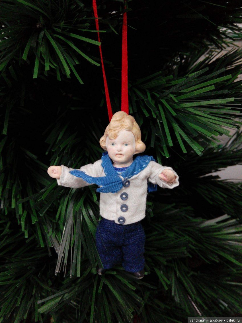 Девчата из ваты — Ватные игрушки на елку: ретро (фото 3)