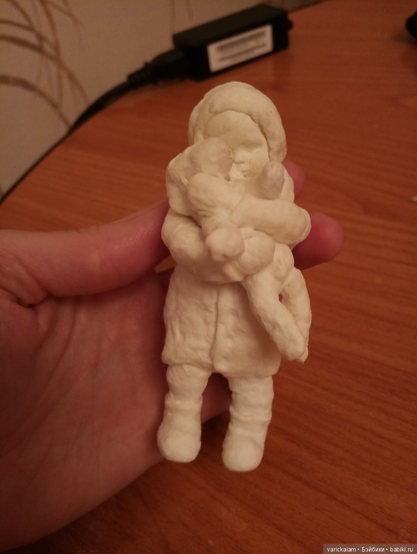 Девчата из ваты — Ватные игрушки на елку: ретро (фото 10)