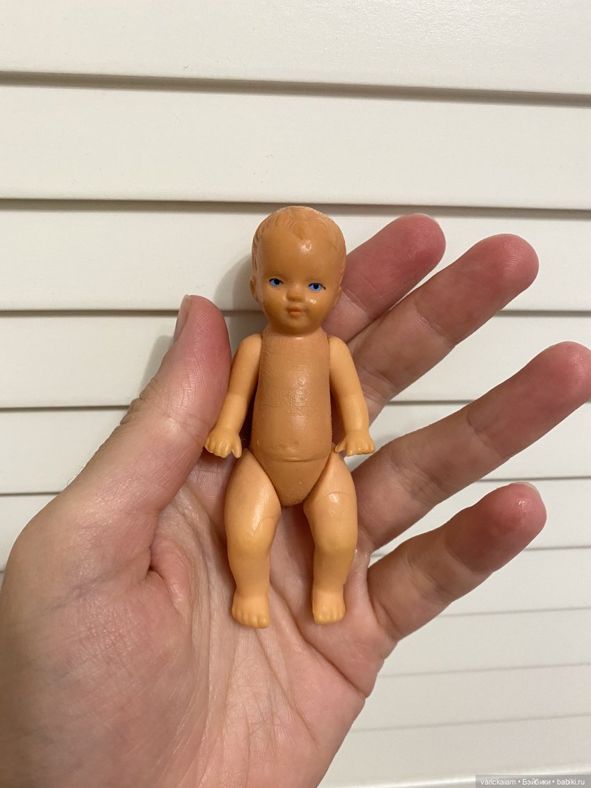 Пупсик ГДР — Игрушки СССР и советского детства: резиновые (фото 2)