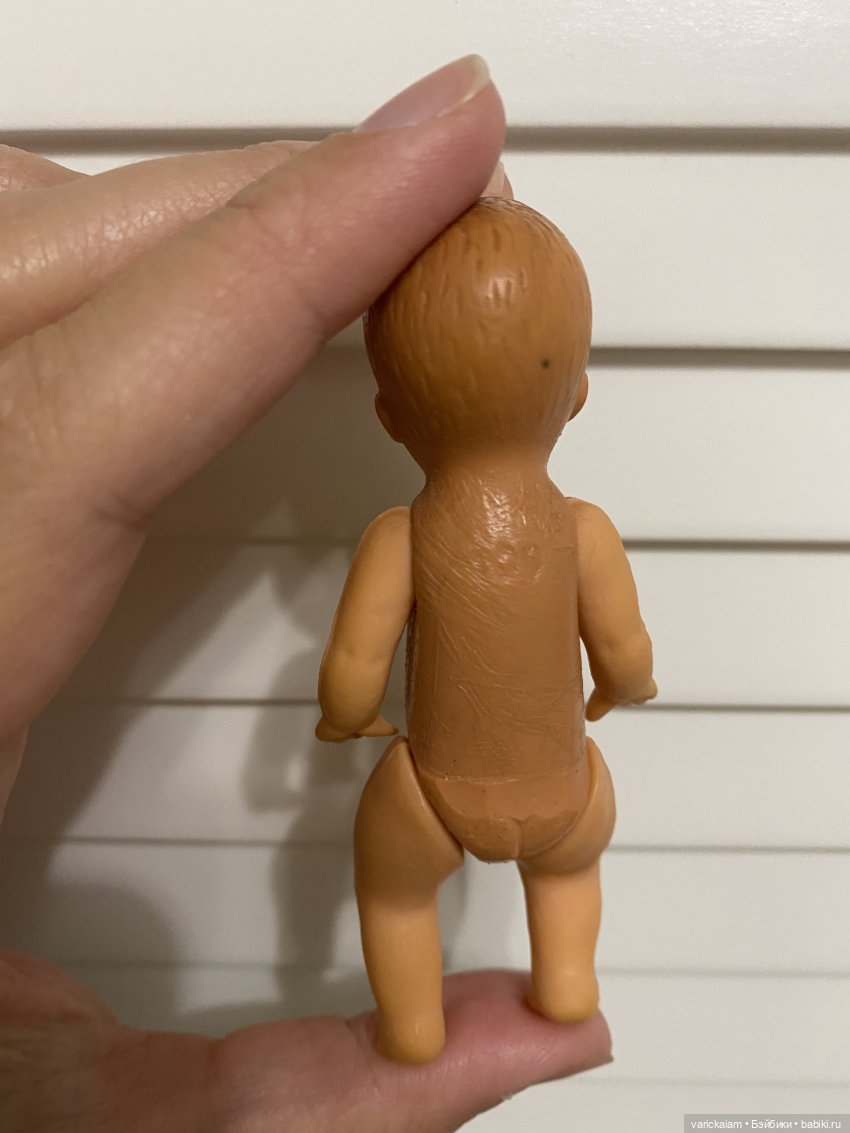 Пупсик ГДР — Игрушки СССР и советского детства: резиновые (фото 3)