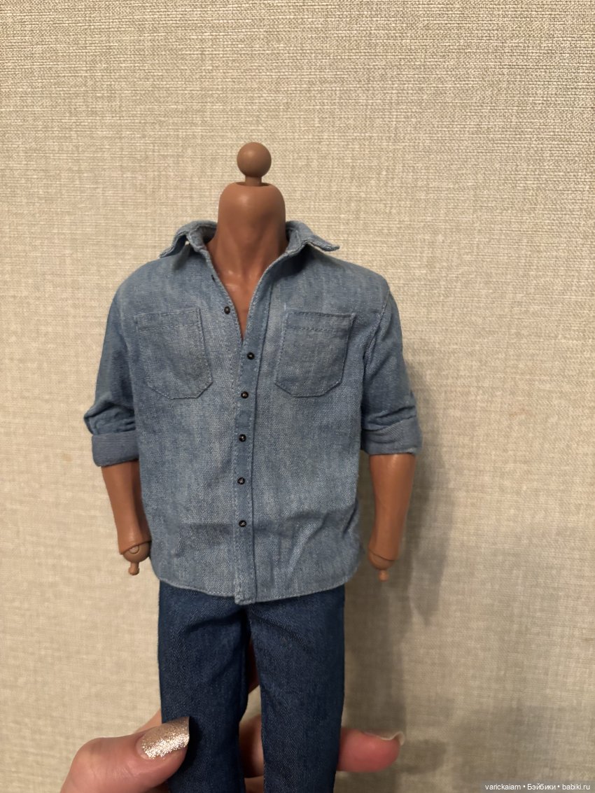 Рубашки для киногероев — Одежда и обувь для кукол своими руками: фото (фото 7)