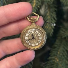 Корсетные часы для антикварной куклы