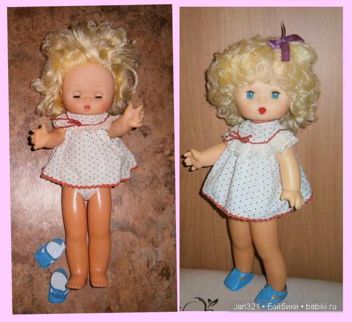 Прически для советских кукол