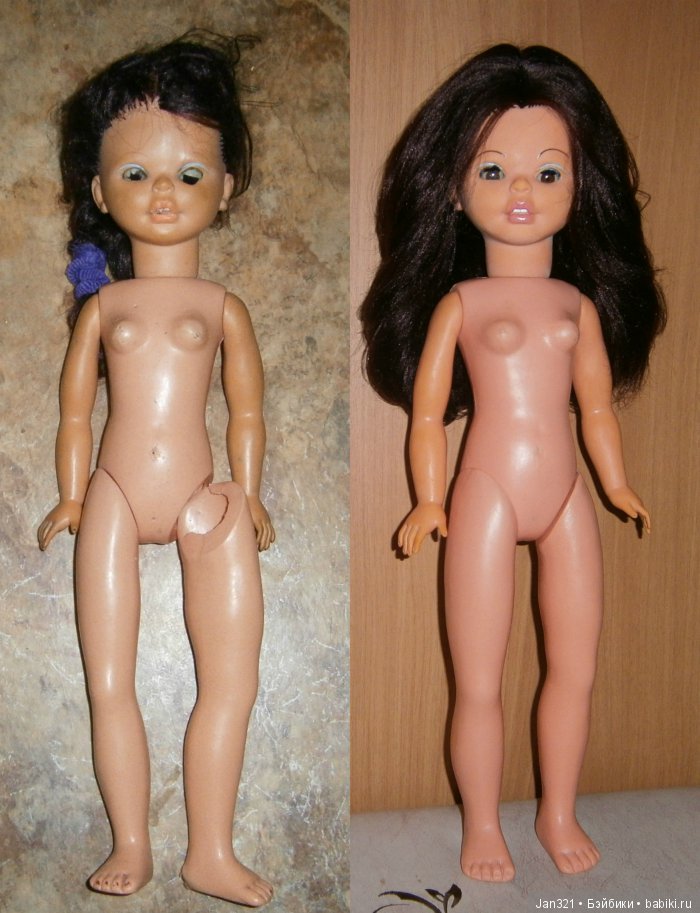 Снова Жива — Реставрация и преображение кукол: ремонт (фото 4)