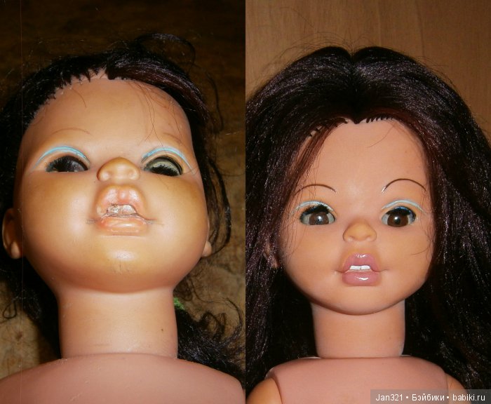 Снова Жива — Реставрация и преображение кукол: ремонт (фото 2)