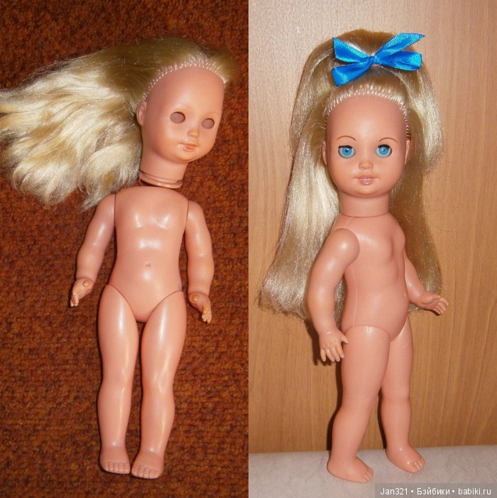 Мы снова с вами. Реставрация куклы (фото 6)