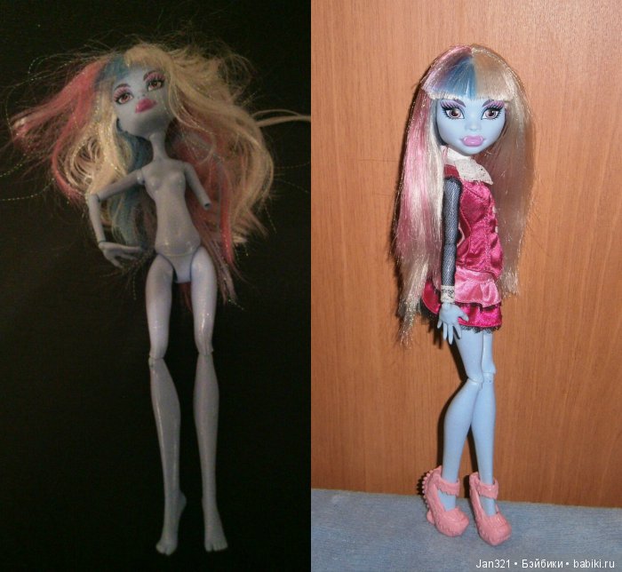 Мы снова с вами. Реставрация куклы