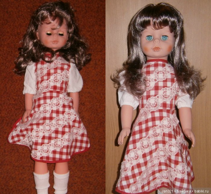 Мы снова с вами. Реставрация куклы