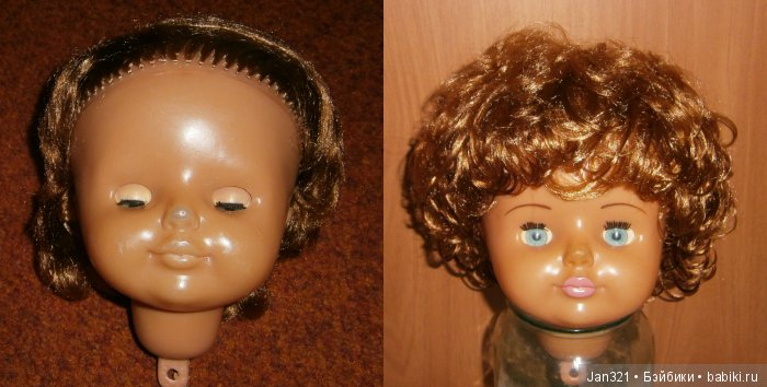 Мы снова с вами. Реставрация куклы