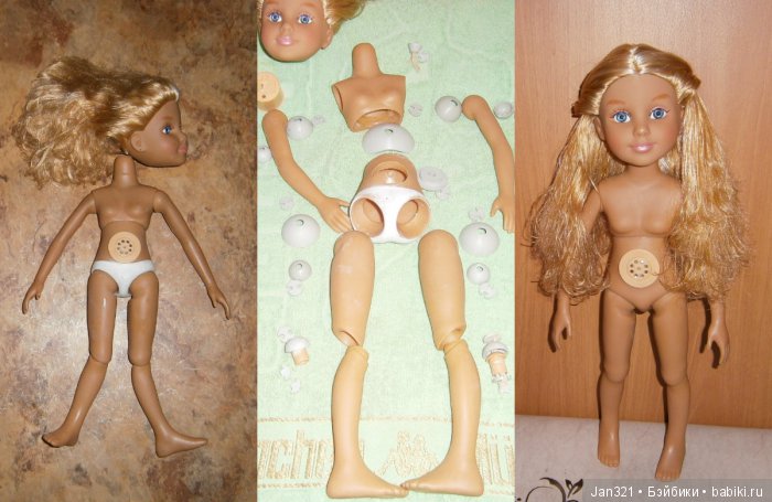 Мы снова с вами. Реставрация куклы