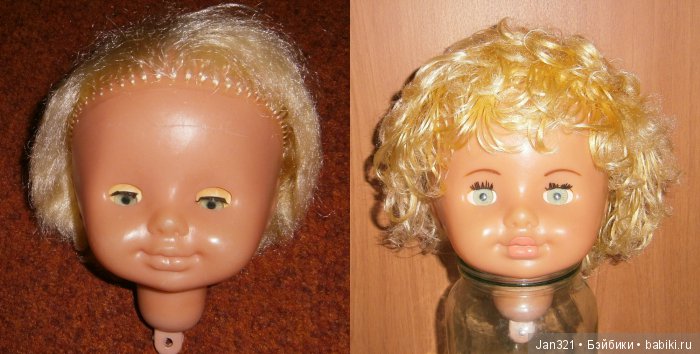 Мы снова с вами. Реставрация куклы (фото 10)