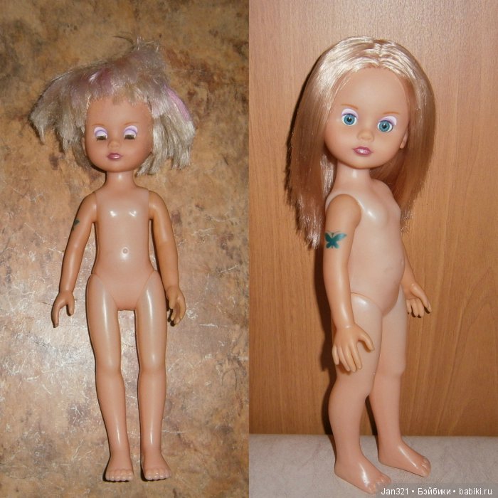 Мы снова с вами. Реставрация куклы