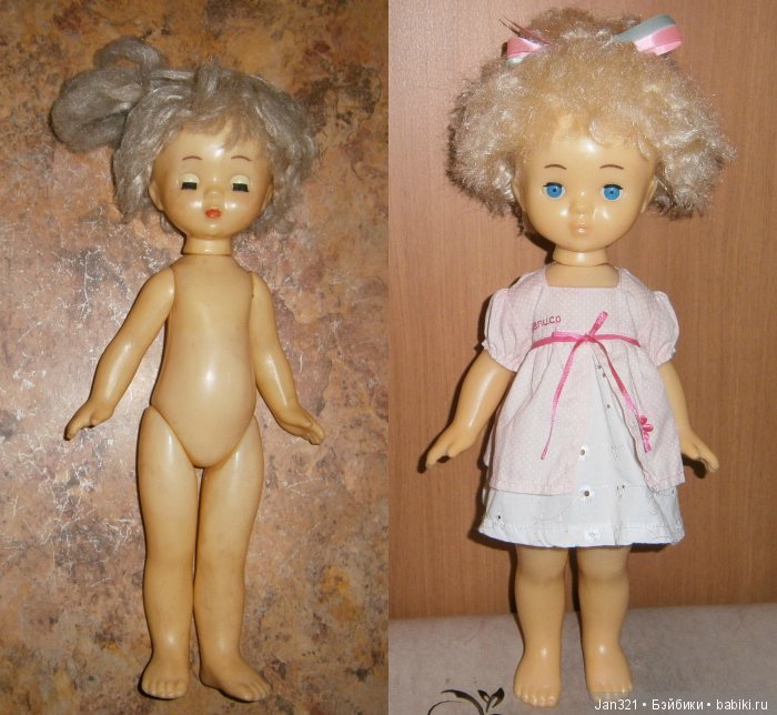 Мы снова с вами. Реставрация куклы