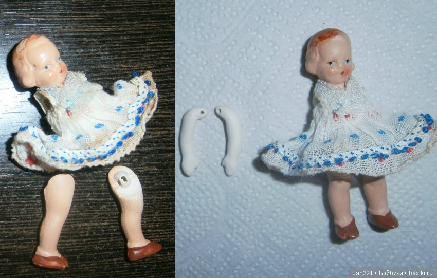 Преображение деток — Реставрация и преображение кукол: ремонт