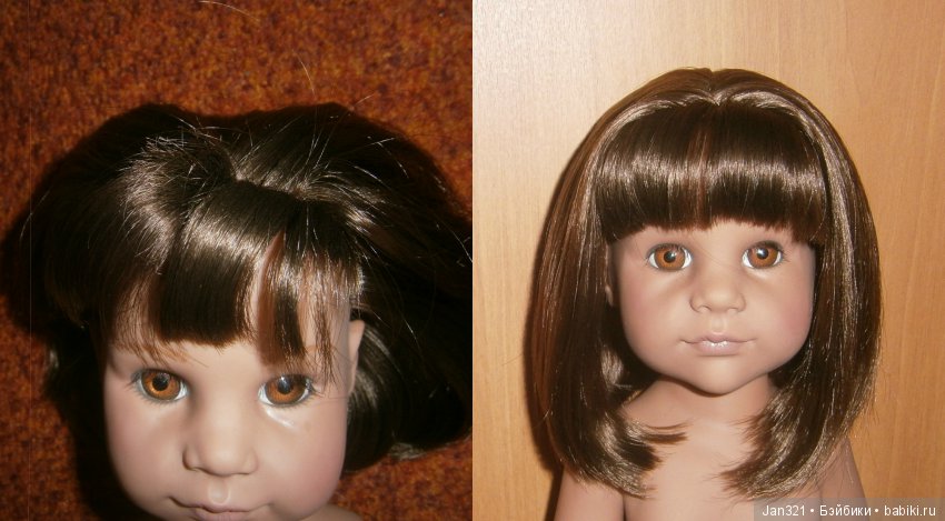 Преображение деток — Реставрация и преображение кукол: ремонт (фото 10)