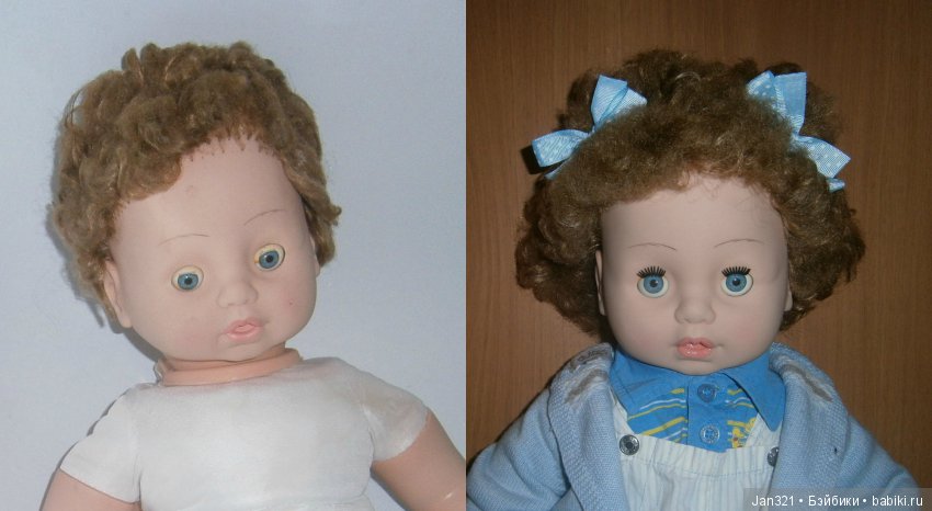 Преображение деток — Реставрация и преображение кукол: ремонт (фото 7)