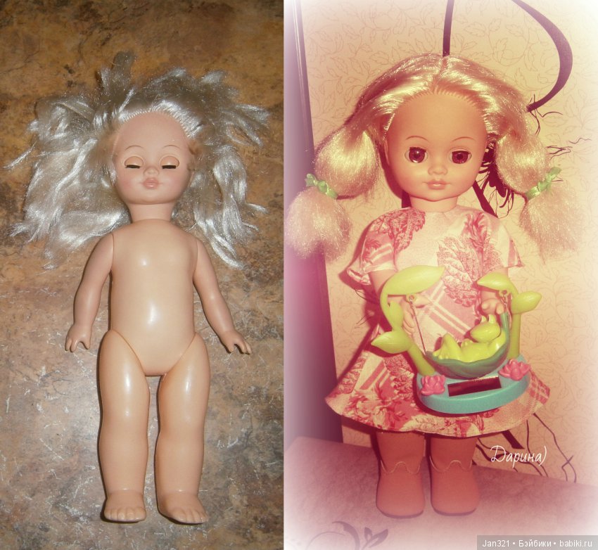 Преображение деток — Реставрация и преображение кукол: ремонт (фото 5)