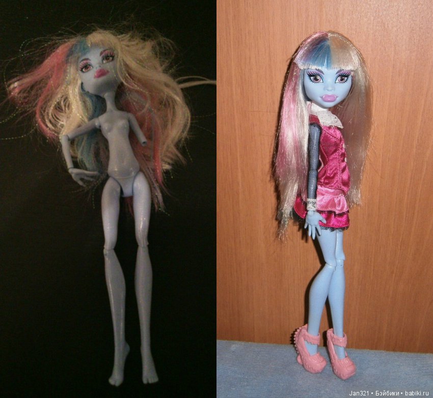 Кукла за 150р — Реставрация и преображение кукол: ремонт (фото 4)
