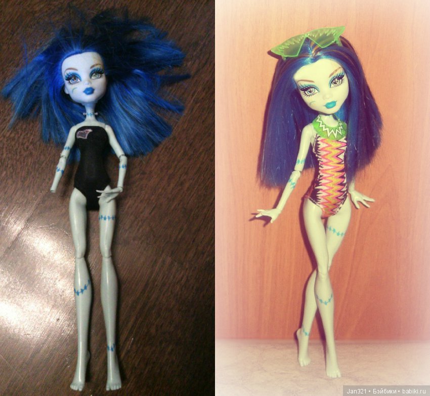 Кукла за 150р — Реставрация и преображение кукол: ремонт (фото 6)