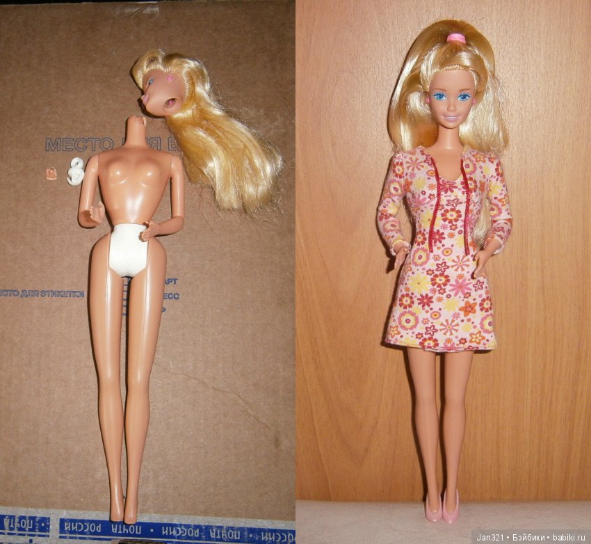 Кукла за 150р — Реставрация и преображение кукол: ремонт