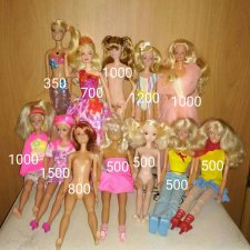 Куклы барби 90х, 80х, современные. Изменения! Осталось : 7 кукол.