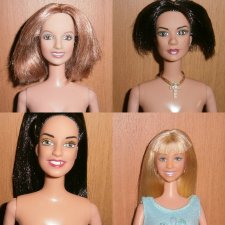 Куклы : Britney Spears, Spice Girls,  Hannah Montana