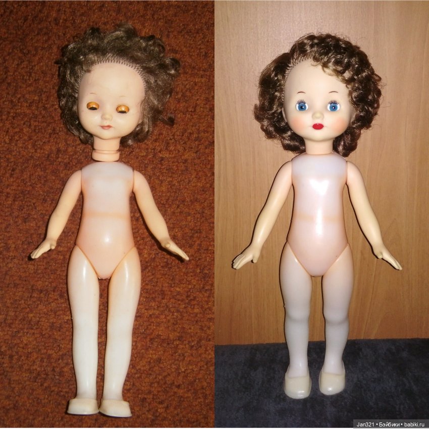 До и после. Одни из многих