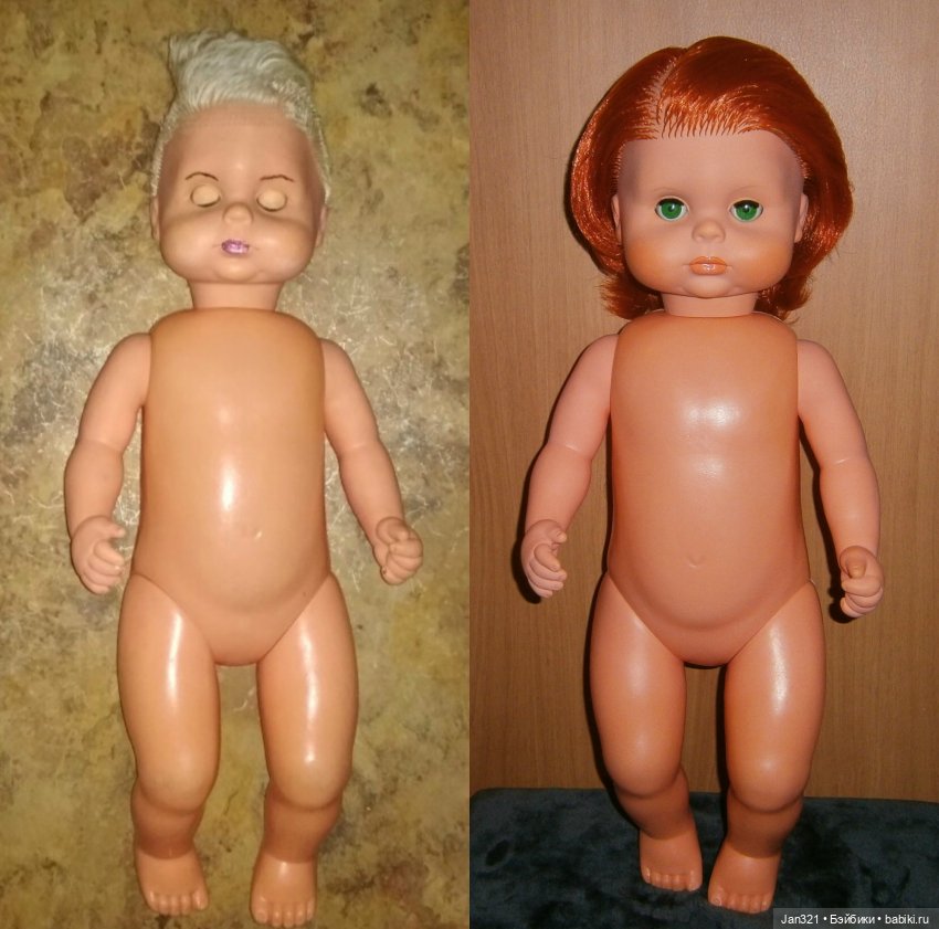 До и после. Одни из многих