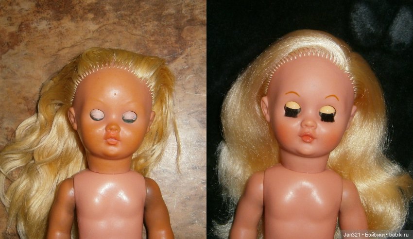 До и после. Одни из многих