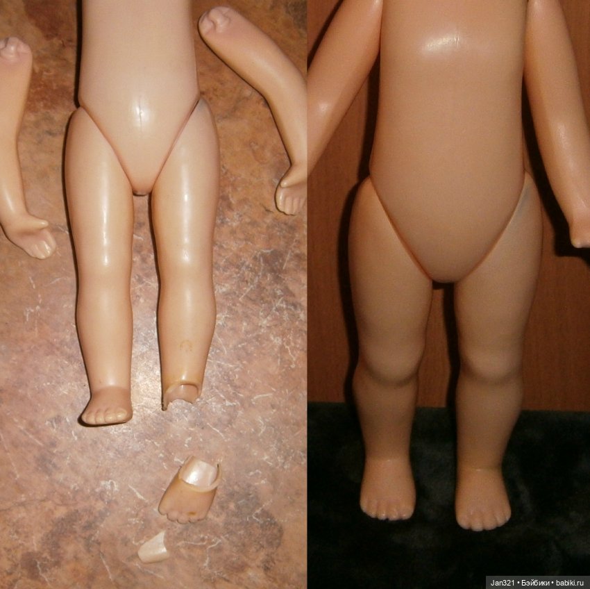 До и после. Одни из многих