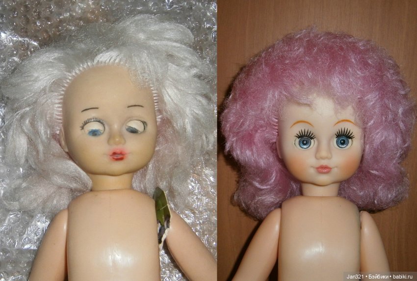 До и после. Одни из многих