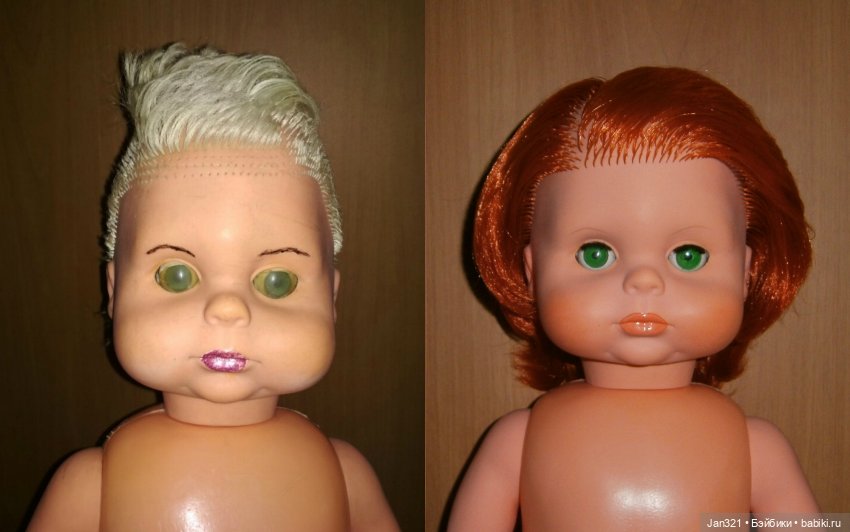 До и после. Одни из многих