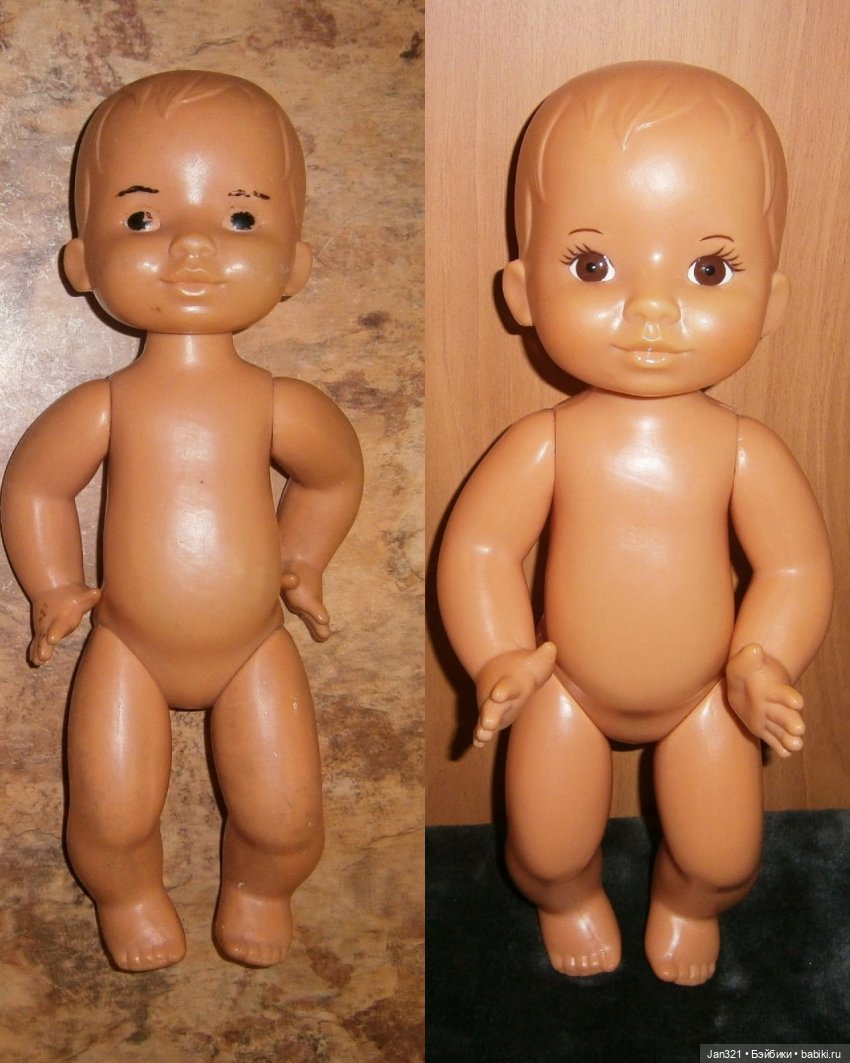 До и после — Реставрация и преображение кукол: ремонт (фото 5)
