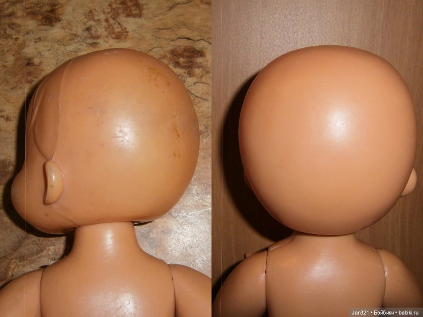 До и после — Реставрация и преображение кукол: ремонт (фото 6)