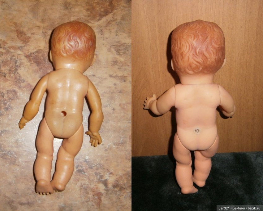 До и после — Реставрация и преображение кукол: ремонт