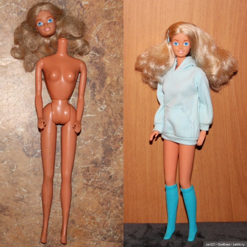 До и после — Реставрация и преображение кукол: ремонт