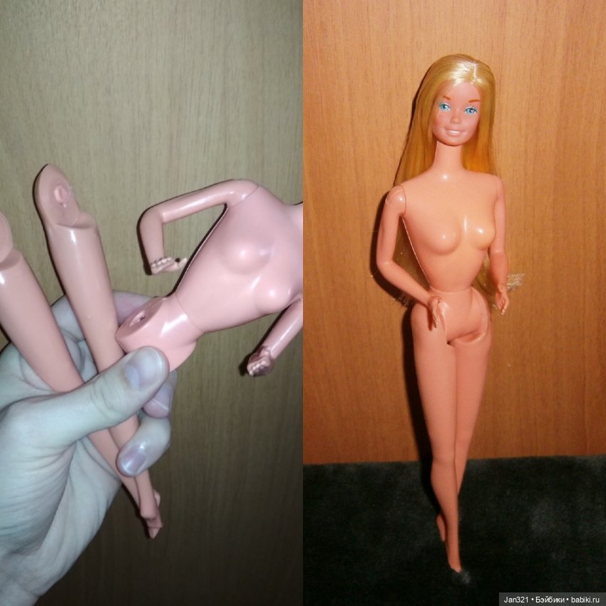 До и после — Реставрация и преображение кукол: ремонт