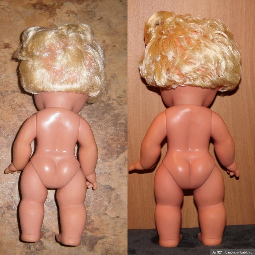До и после — Реставрация и преображение кукол: ремонт (фото 3)