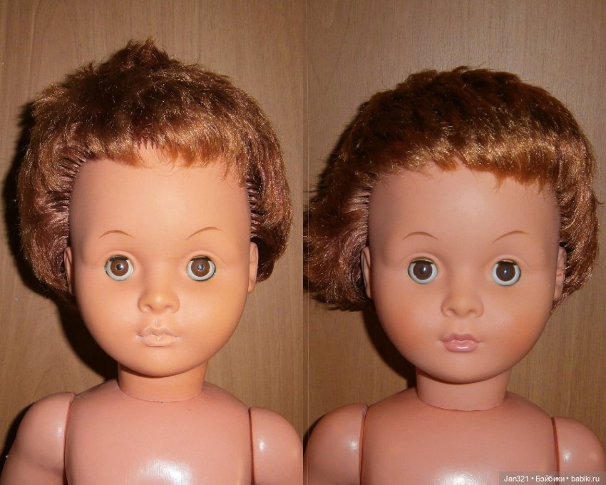 До и после — Реставрация и преображение кукол: ремонт