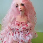 Шарнирная кукла Лили