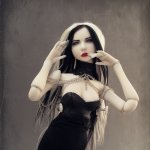 Две красавицы. Авторские шарнирные куклы Варвянской Алины