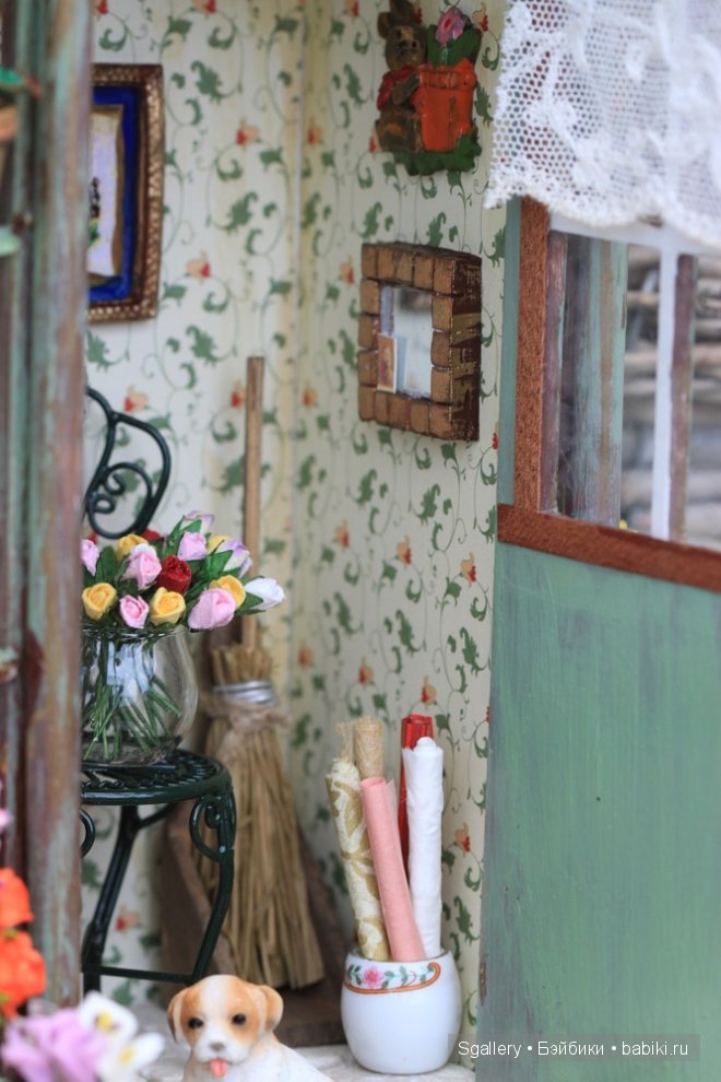 Идея родом из Прованса. La boutique de fleur. Кукольная миниатюра в масштабе 1:12