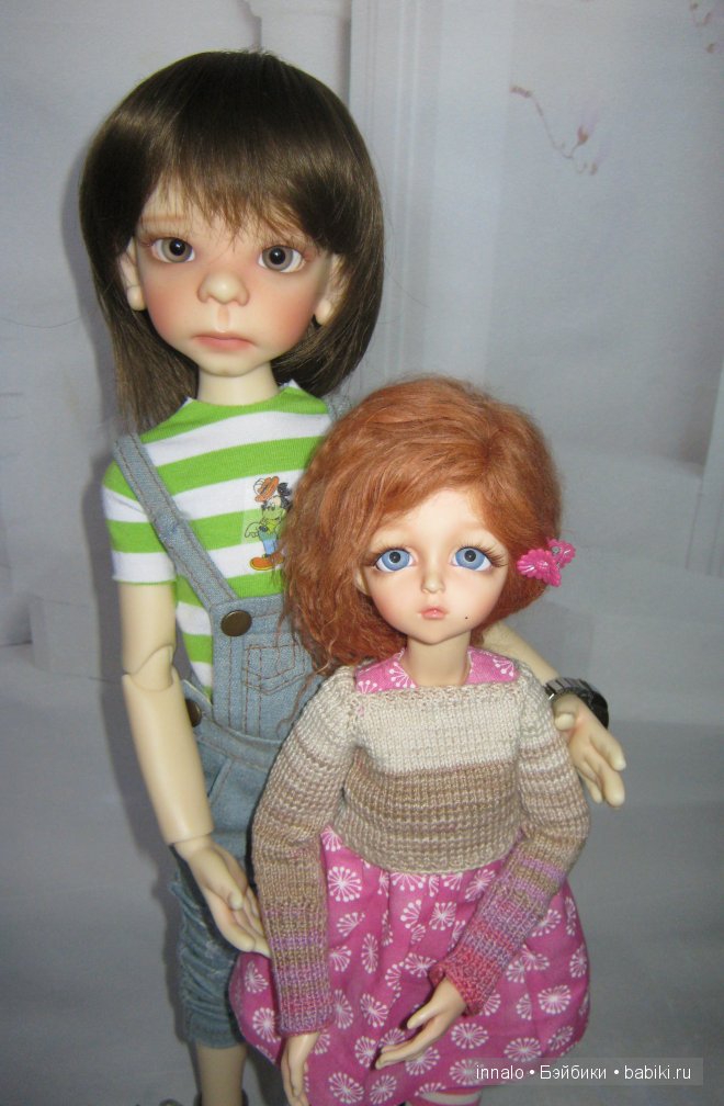 Морис (Maurice), Мишка, Вивьен и их звереныш