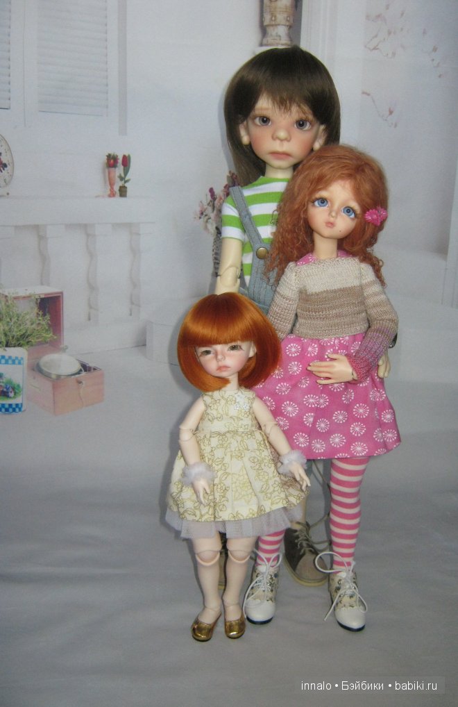 Морис (Maurice), Мишка, Вивьен и их звереныш