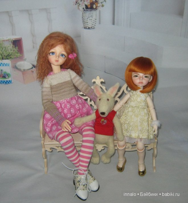 Морис (Maurice), Мишка, Вивьен и их звереныш