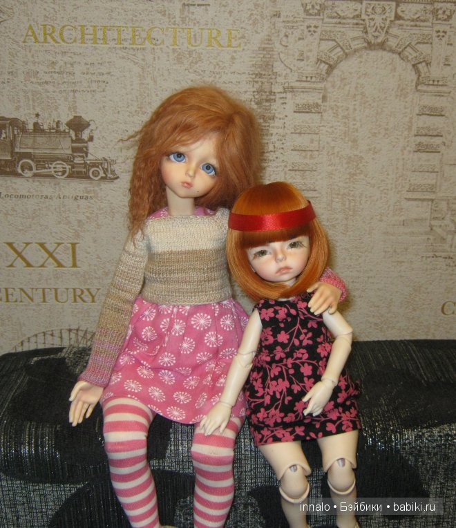 Морис (Maurice), Мишка, Вивьен и их звереныш (фото 7)